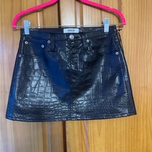AGOLDE KEIRA MINI SKIRT
